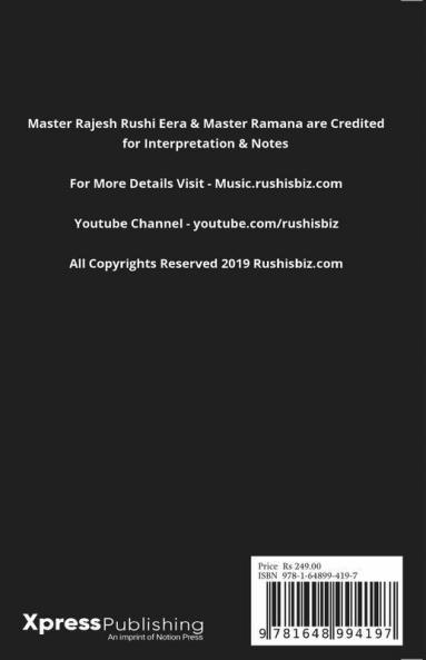 Best 40 AR.Rehman Hindi Songs (Ver 1.0) - Western (ABCD) Format: RUSHISBIZ PIANO NOTES - (Video Links+Notes+Scales+Index) - SMALL SIZE (5X8 BOOK)