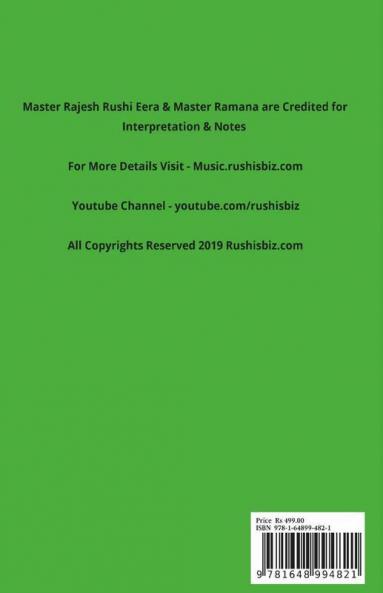 85 Hindi Songs (Ver 1.0) - Western (ABCD) Format  – VOL 3: RUSHISBIZ PIANO NOTES - (Video Links+Notes+Scales+Index) - MEDIUM SIZE (6X9 BOOK)