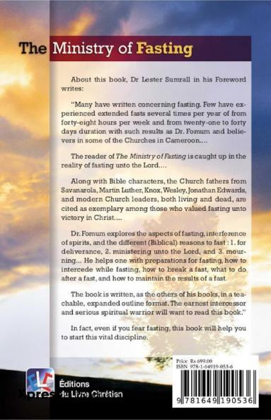 The Ministry Of Fasting