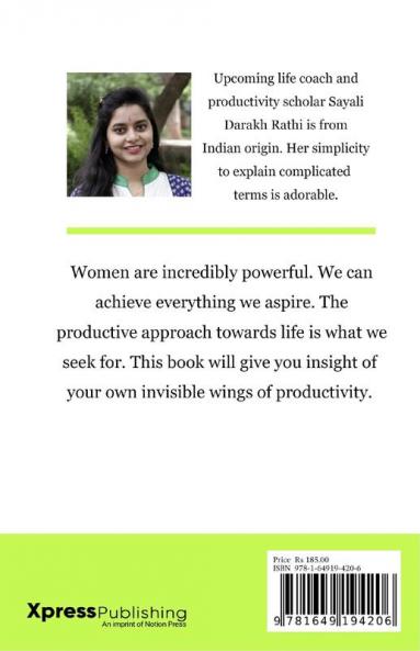 Women having Wings : A productivity guide for women of all ages