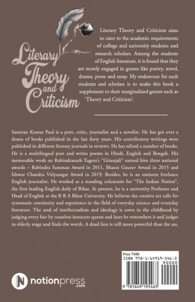 Literary Theory and Criticism