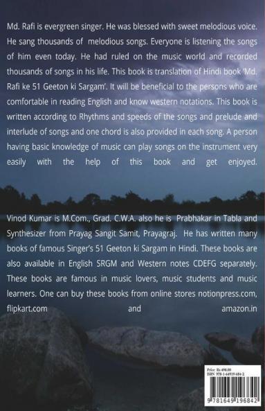 Md RAFI SONGS' WESTERN NOTES: Songs' Lyrics in English and Notations in CDEF