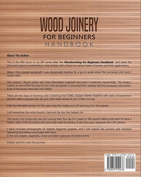 Wood Joinery for Beginners Handbook
