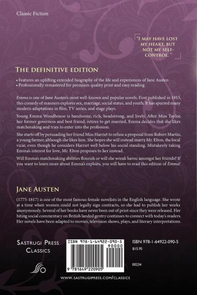 Emma (Annotated) (Sastrugi Press Classics)