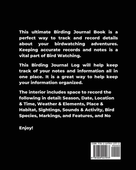 Birding Journal