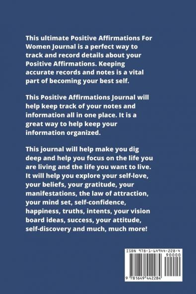 Positive Affirmations For Women