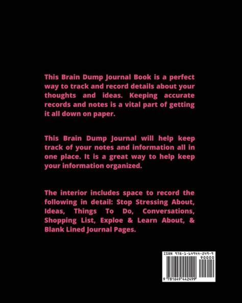 Brain Dump Journal