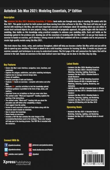 Autodesk 3Ds Max 2021 Modeling Essentials 3Rd Edition