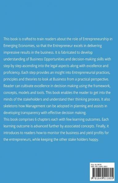 Entrepreneurship In Emerging Economies