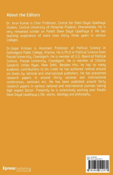 Pandit Deen Dayal Upadhaya Ji: A Living Legend