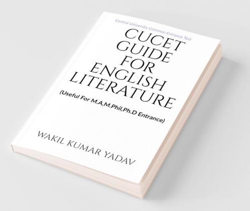 Cucet Guide For English Literature