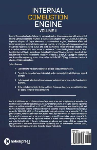 Internal Combustion Engine : Volume Ii