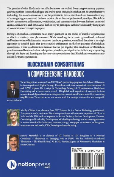 Blockchain Consortiums - A Comprehensive Handbook: Analyzing The Business Model Of The Future