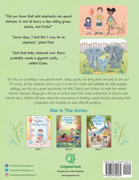 A Wild Day at the Zoo: Children's Picture Book: 2 (Little Polyglot Adventures)