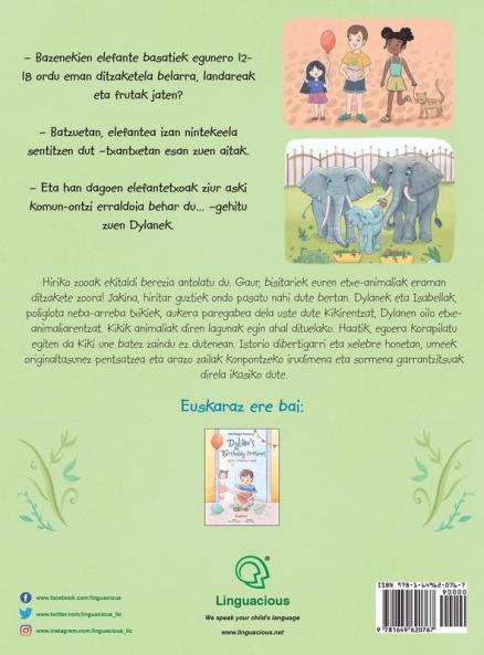 A Wild Day at the Zoo / Egun Zoroa Zooan - Basque Edition