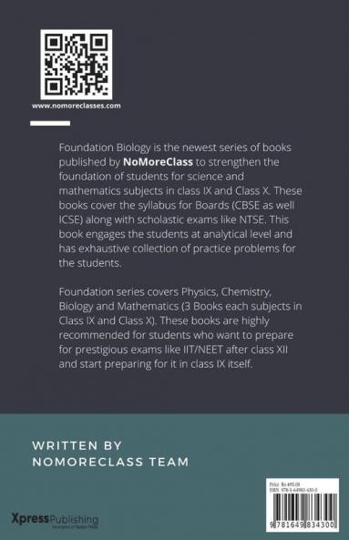 Foundation Biology Class IX (Phase 2)