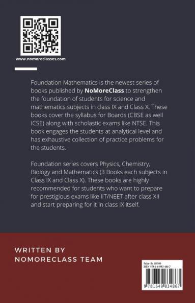 Foundation Mathematics Class IX (Phase 3)