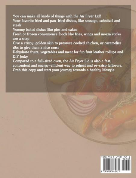 Instant Pot Air Fryer Lid Cookbook for Beginners