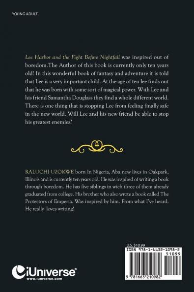 Lee Harbor: And the Fight Before Nightfall