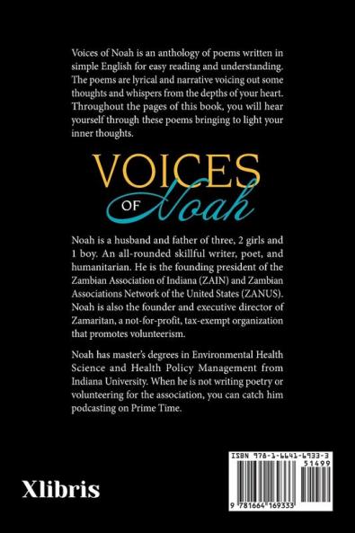 Voices of Noah: The Formative Years