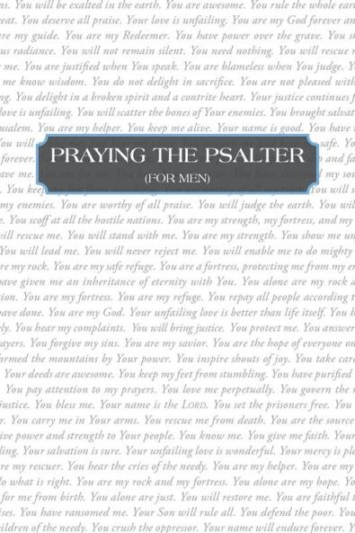 Praying the Psalter (FOR MEN)
