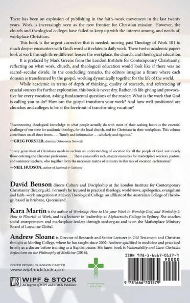 Transforming Vocation