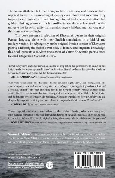 Omar Khayyam Poems: A Modern Translation