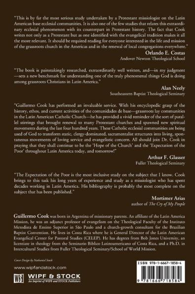 The Expectation of the Poor: Latin American Base Ecclesial Communities in Protestant Perspective