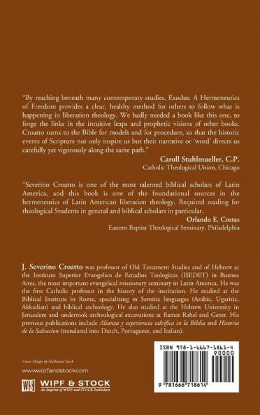 Exodus: A Hermeneutics of Freedom