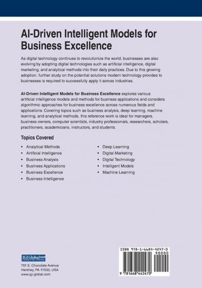 AI-Driven Intelligent Models for Business Excellence
