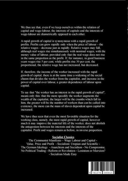Wage Labour and Capital