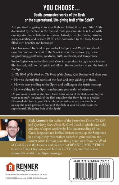 The Work of the Flesh vs. The Fruit of the Spirit