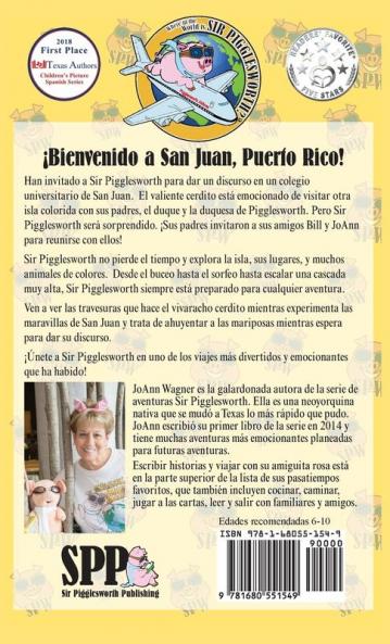 Las Aventuras de Sir Pigglesworth en San Juan Puerto Rico: 7 (Serie de Aventuras de Sir Pigglesworth)