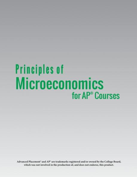 Principles of Microeconomics for AP Courses