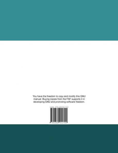 GNU Emacs Lisp Reference Manual: For Emacs Version 25.2 Rev. 3.1
