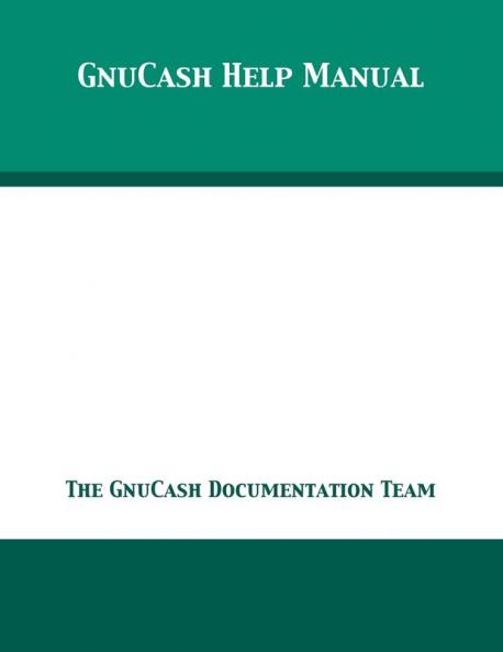 GnuCash 2.7 Help Manual
