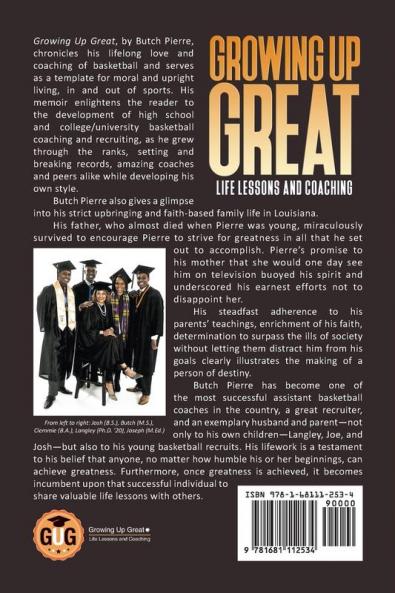 Growing Up Great: Life Lessons and Coaching