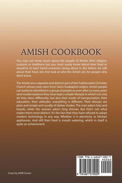 Amish Cookbook