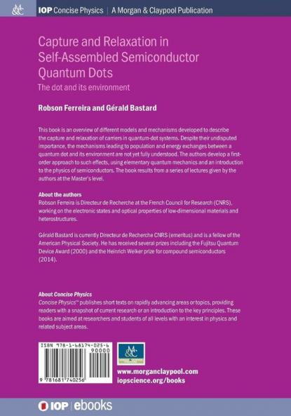 Capture and Relaxation in Self-Assembled Semiconductor Quantum Dots: The Dot and its Environment (IOP Concise Physics)