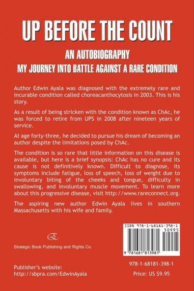 Up Before the Count: An Autobiography - My Journey into Battle Against a Rare Condition