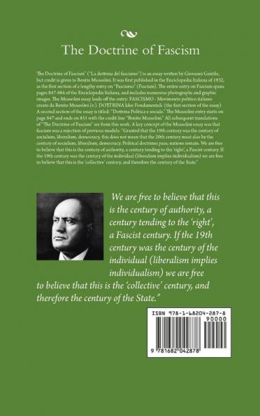 The Doctrine of Fascism