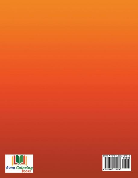 Livre à Colorier avec Tracteurs: Livre à colorier pour enfants