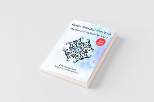 Flower Mandalas Workbook (Mandala Coloring Books For Adults)