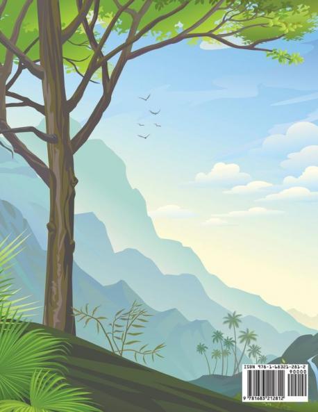 Peace in the Clouds Around Mountains Coloring Book