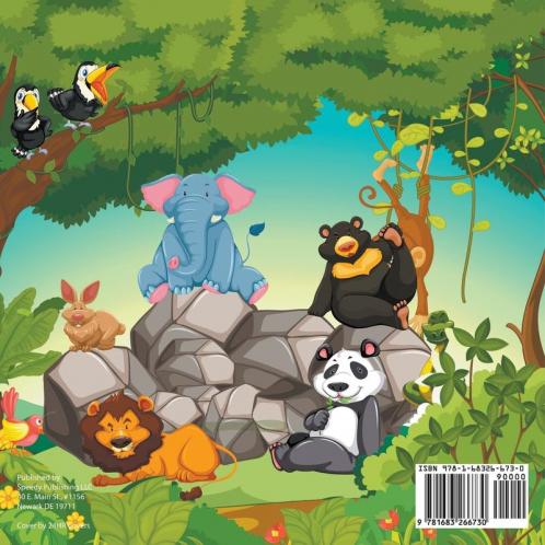 Toddler's Book of the Cutest Jungle Animals in the World - Baby & Toddler Color Books
