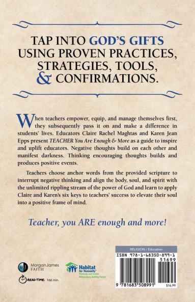 TEACHER You Are Enough and More