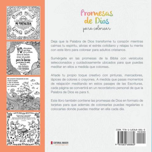Promesas de Dios para Colorear