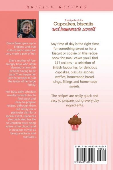 A Recipe Book For Cupcakes Biscuits and Homemade Sweets