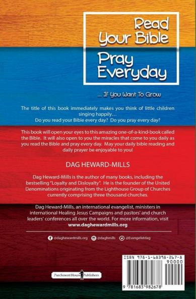 Read Your Bible Pray Everyday... If you want to grow