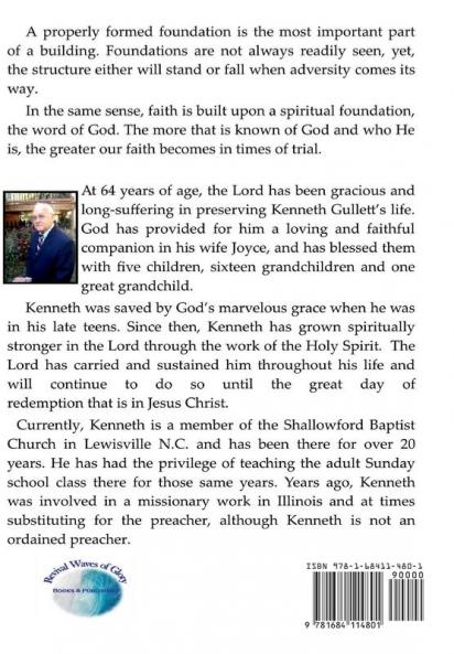 A Firm Foundation: From Genesis Chapters 1-3